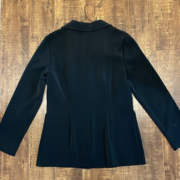 Montego Black Blazer Jacket Size M - Picture 3 of 4